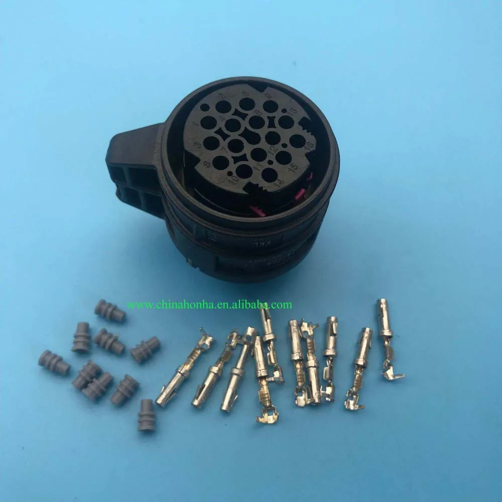 16 Pin Way 02E Transmission Gearbox Body Controller Connector Plug With Cable Pigtail 3D0 973 993 3D0973993