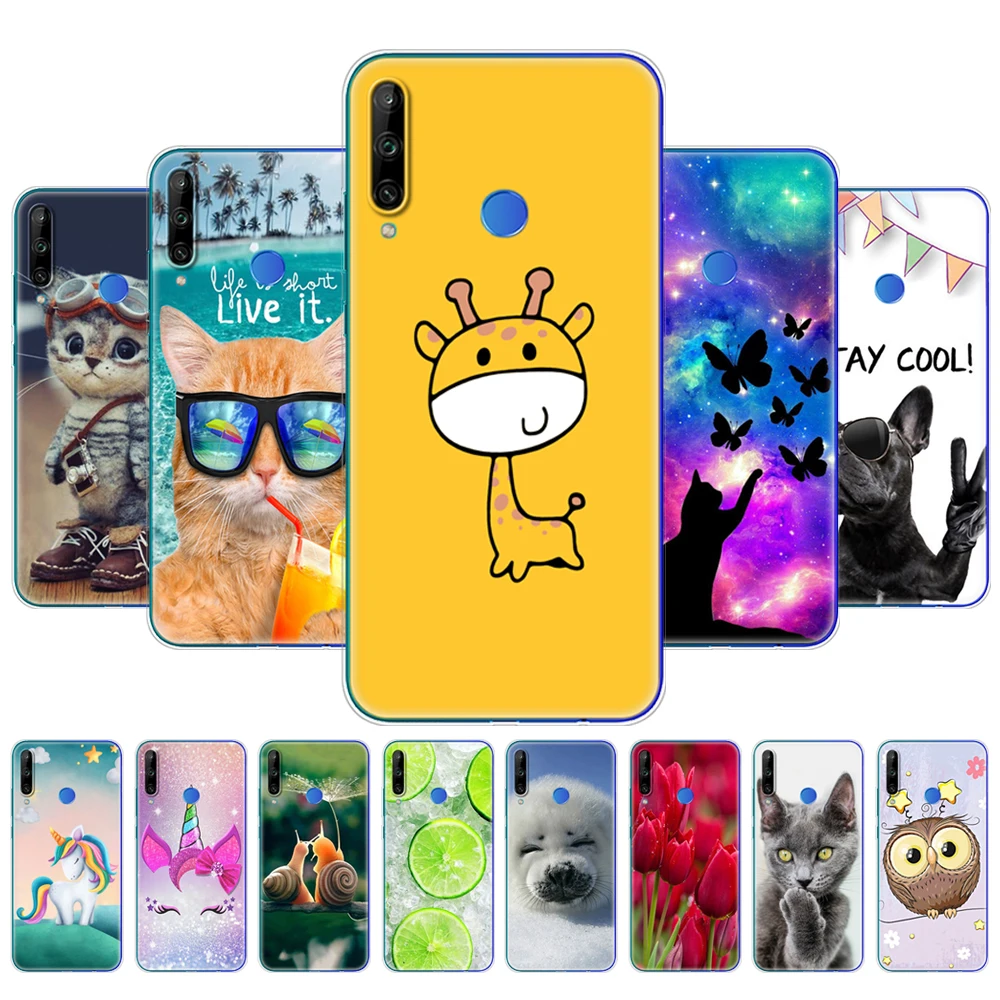 Silicon Case For HONOR 9C Case 6.39