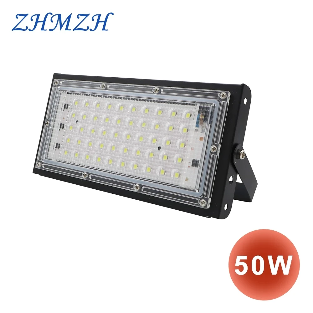 50W 100W LED Floodlight 220V 110V Waterproof Ip65 Lights Ultra Bright Outdoor Flood Light Led Spotlight for Football Field