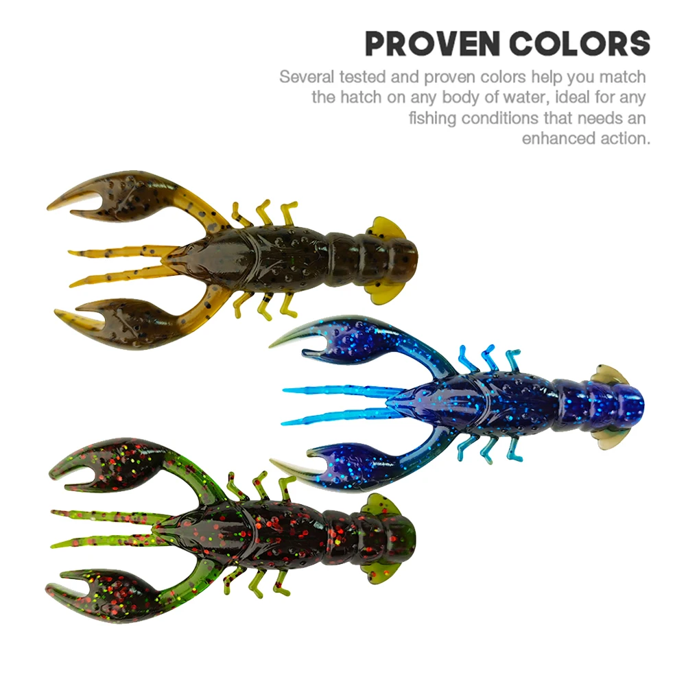 Cebos flotantes de silicona Hanlin – Crankbait y wobblers artificiales para lubina - imagen 5