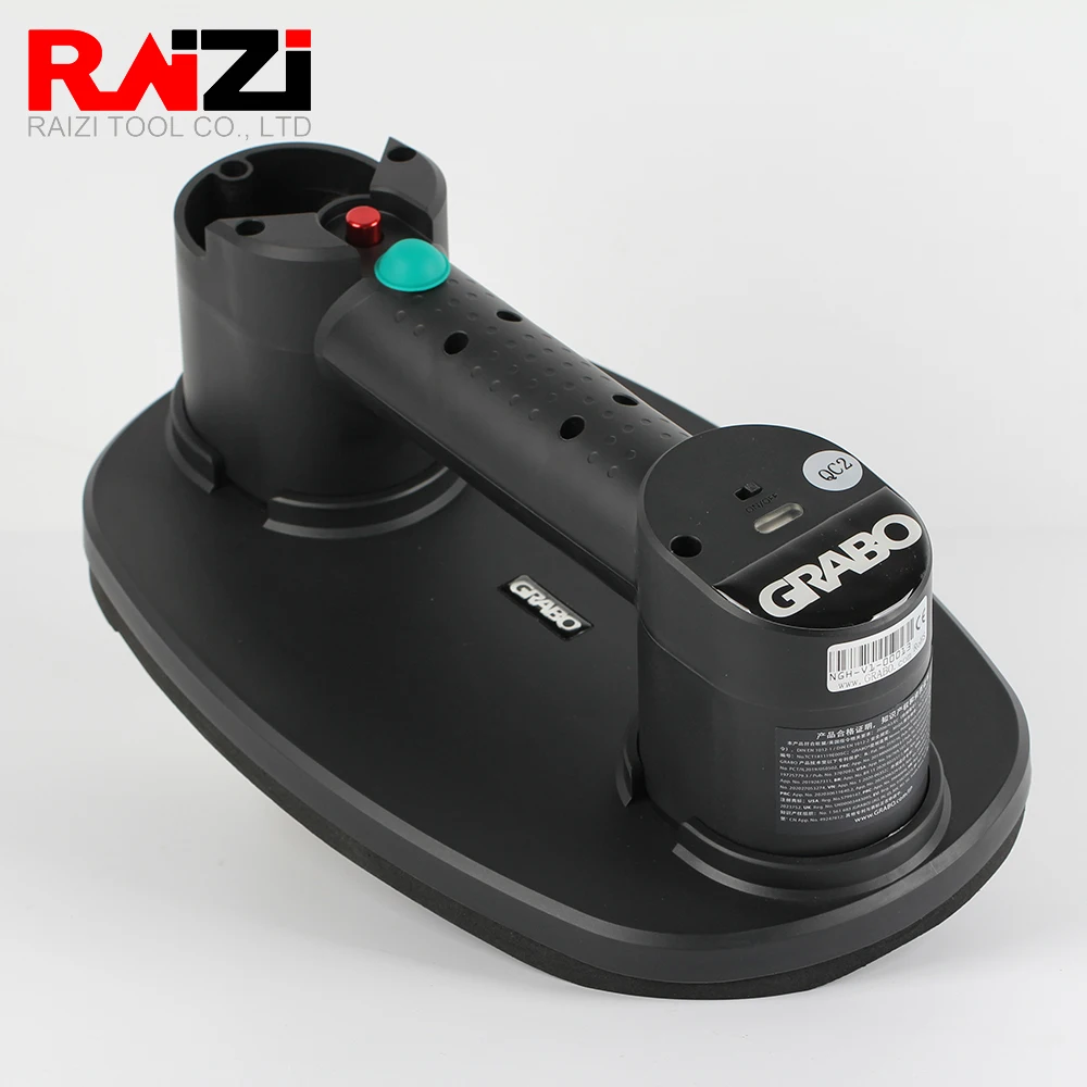 Raizi GRABO sollevatore elettrico a ventosa senza batteria per muro a secco in legno di pietra per piastrelle di vetro