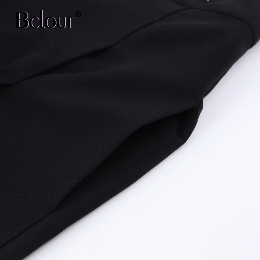 Bitclout Work Black Casual Wide Leg Pants For Women Autumn 2021 Streetwear Plain Trousers Fashion Woman Korean Long Pants Female