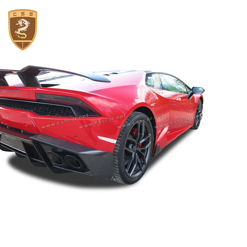 

For Lambojini Huracan LP610 Rear Spoiler Wing Real Carbon Fiber Carbon Fiber Rear Spoilers CSSYL Auto Accessories