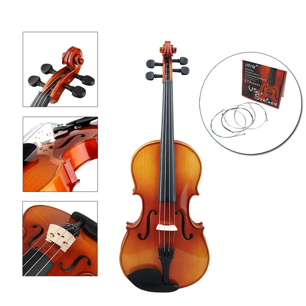 

M MBAT Viola Strings Steel Core Wrap Nickel Silver Repair And Maintenance kit Strings Musical Instrument Parts Accessories V70