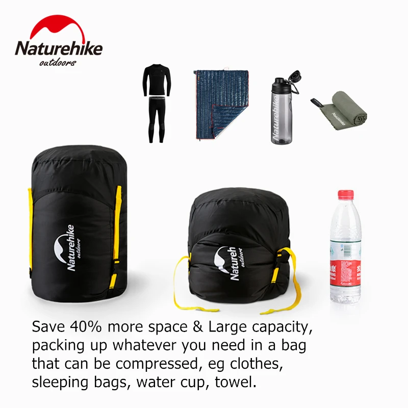 Naturehike Camping Compression Bag Ultralight Portable Multifunctional Sleeping Bag Compression Bag Outdoor Travel Storage Bag