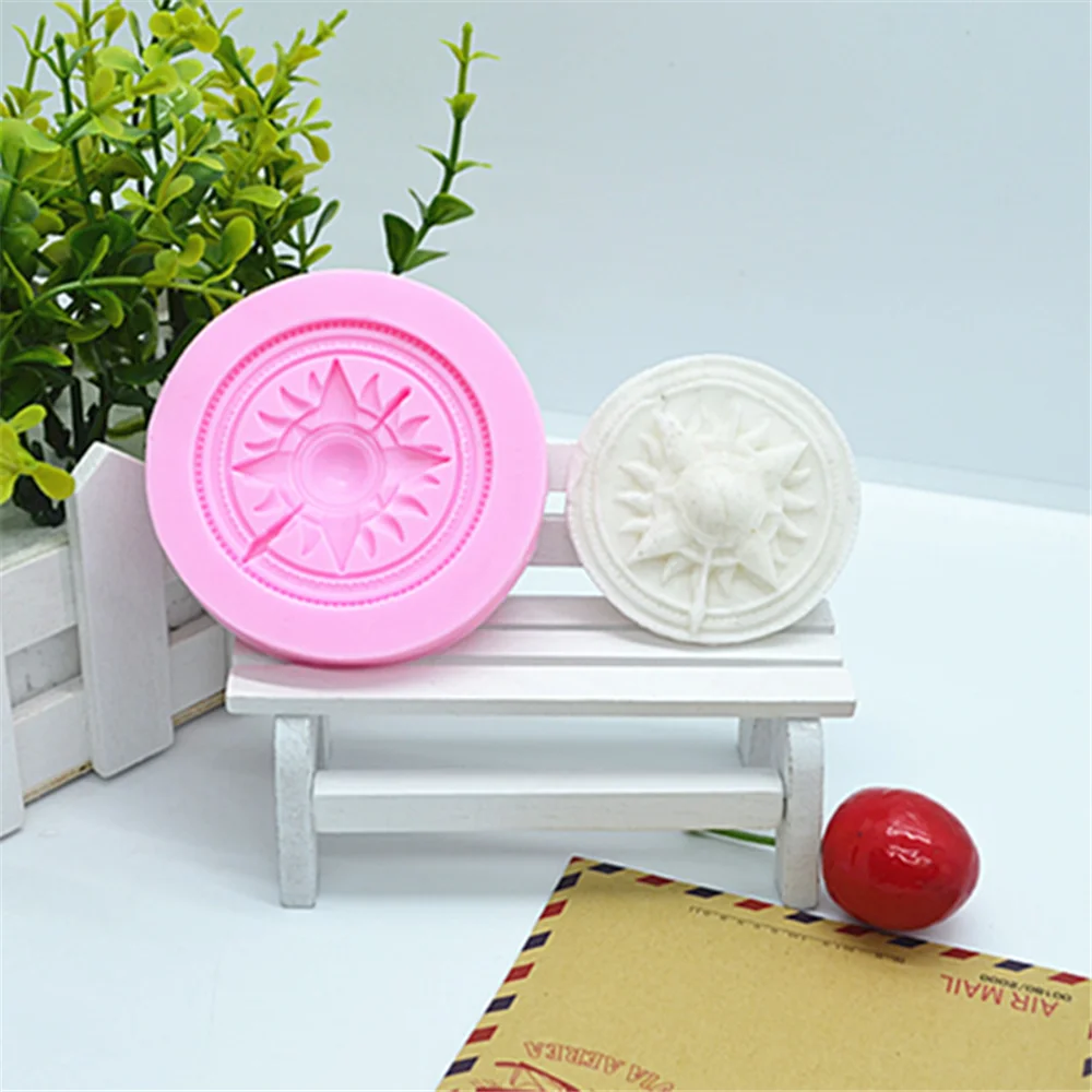 Luyou 1pcs Corsage Lace Silicone Fondant Resin Mold Cake Decorating Tools Chocolate Mould Baking Accessories  FM1981