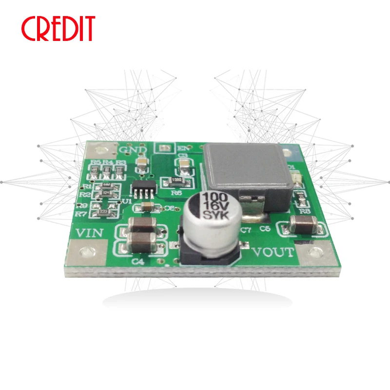 MP2315 Регулируемый Модуль питания, регулируемый модуль питания, 3 А, широкая входная плата, MP2315