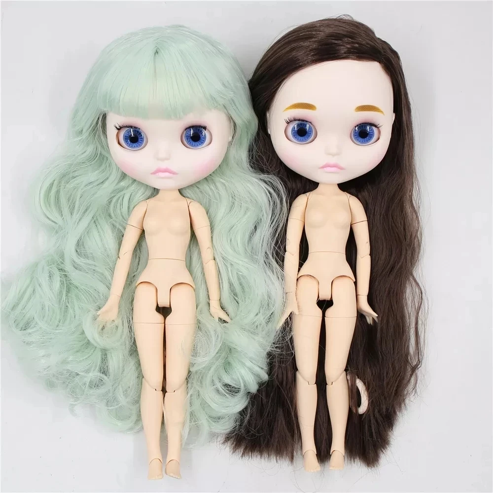ICY DBS Blyth lalka 1/6 bjd wspólne ciało biała skóra matowa twarz naga lalka anime zabawka uśmiechnięta twarz lalka dziewczyny prezent