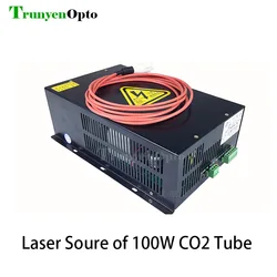 Fuente de alimentación láser CO2, HY-W120, 120W, 110V, 220V, Universal, PSU, 100W, para máquina cortadora de grabado láser