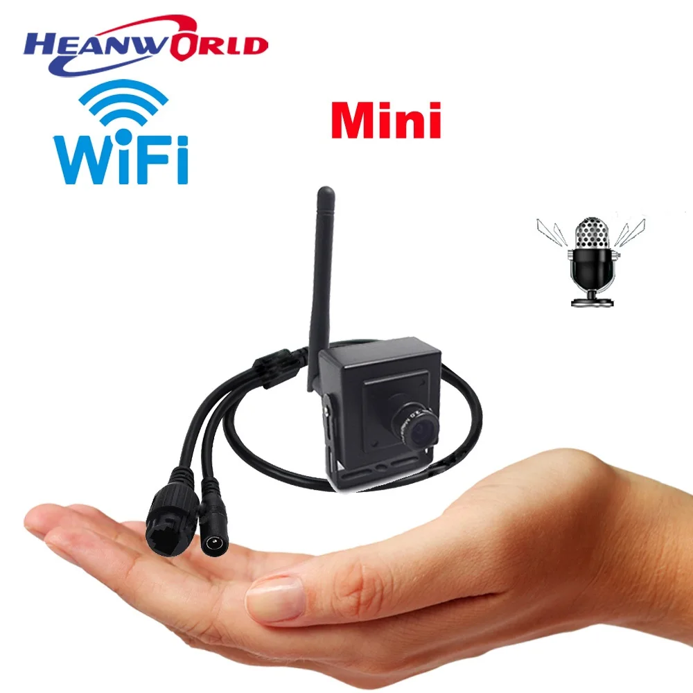 CCTV IP Mini Camera Wifi Micphone HD 1080P 960P 720P smallest wireless surveillance webcam SD slot home security cam audio