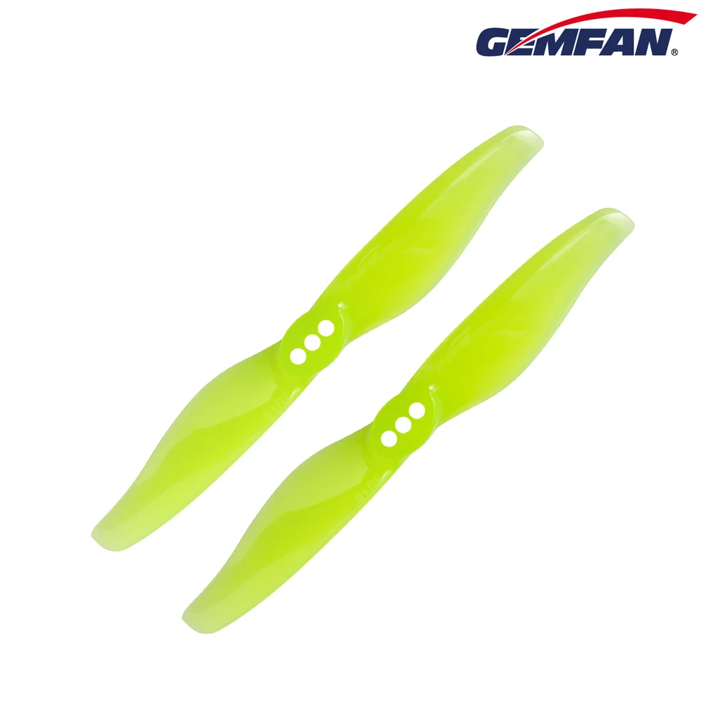 12Pairs/GEMFAN Hurricane 3018 3 Inch 3x1.8 2-Blade Propeller 1.5mm/2.0mm Hole T Mount for RC Drone Multirotor Parts Accessories