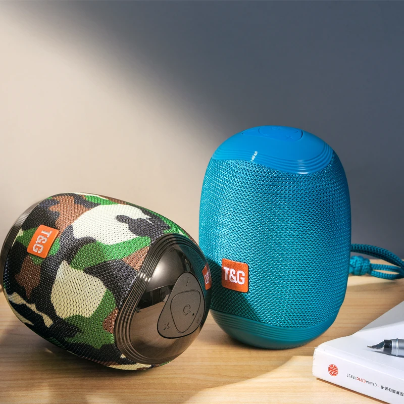 T & G TG529 altoparlante portatile portatile Bluetooth TWS Mini colonna Wireless altoparlante esterno impermeabile Subwoofer altoparlante Stereo