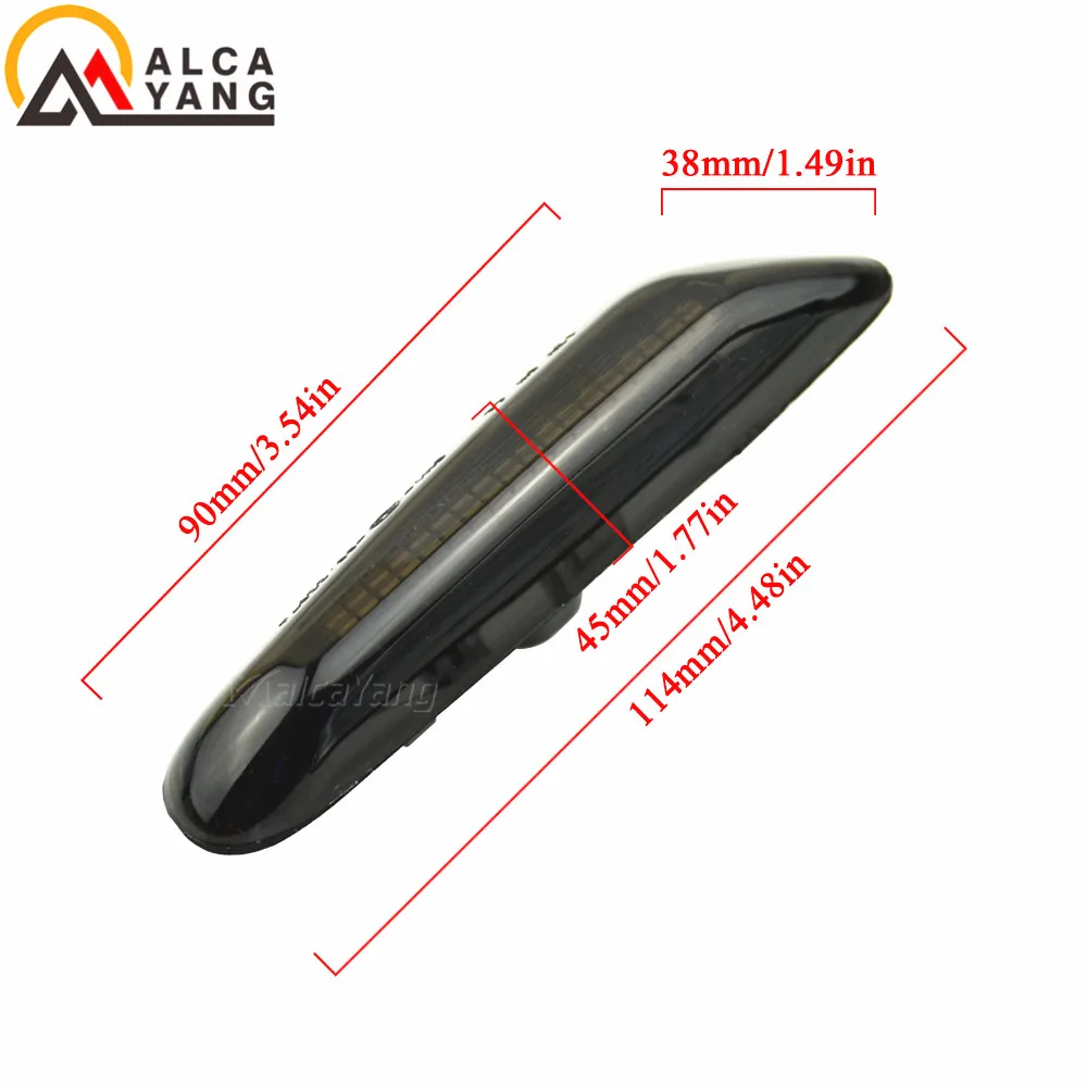 Dynamisches LED-Blinklicht Seitenmarkierungsleuchte für BMW E60 E61 E90 E91 E87 E81 E83 E84 E88 E92 E93 E82 E46 1 3 5 Serie X1 X3 2004 – Detail 35