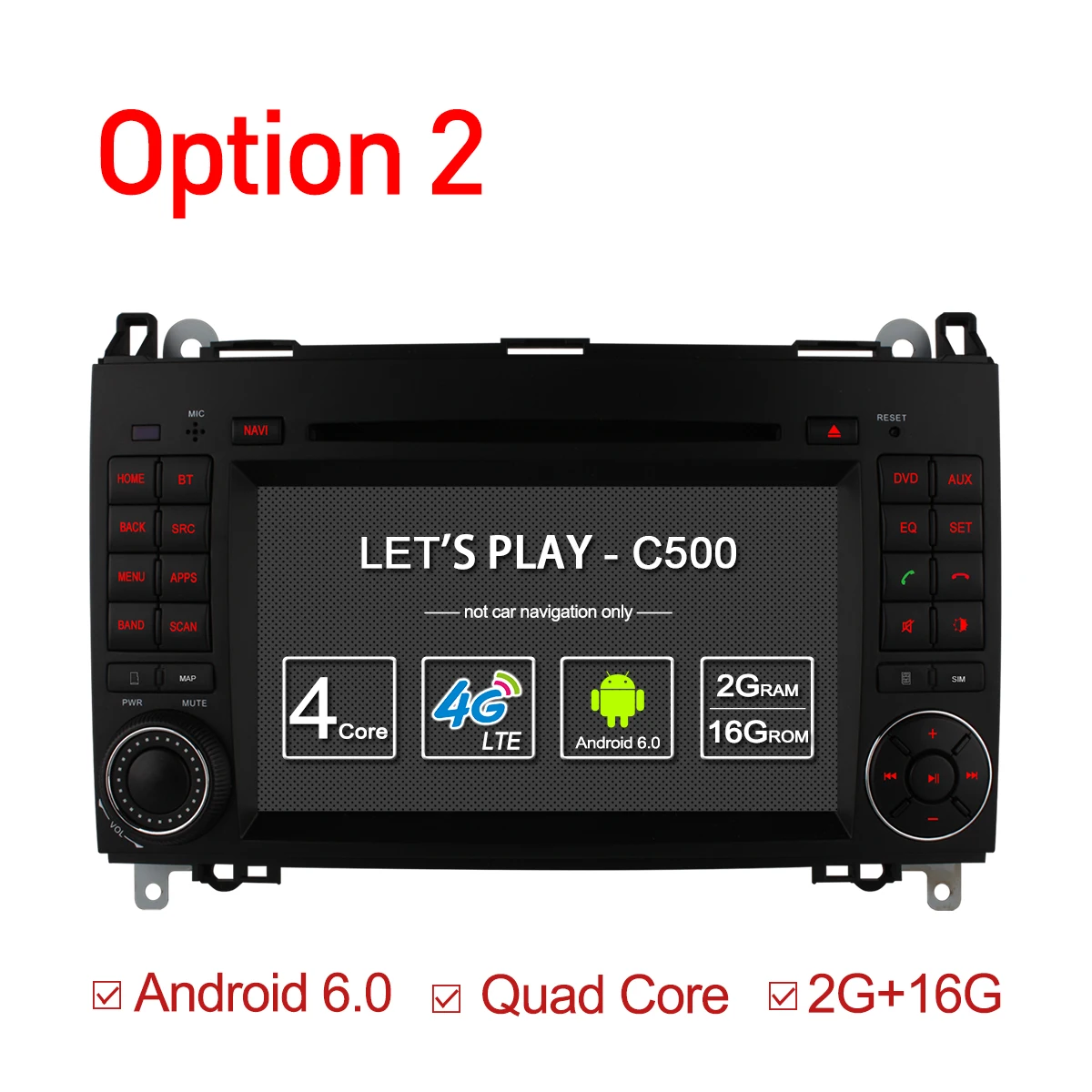 For Mercedes A-class W169 Sprinter W209 Ownice 4G SIM LTE Android6.0 8 Core 32G ROM Car DVD GPS Navi Crafter Viano Vito LT3 W245