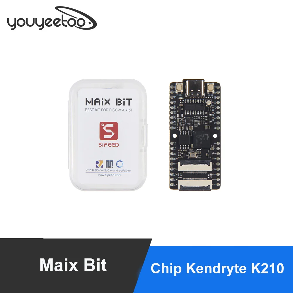 

Sipeed MAix BiT for RISC-V AI+IoT K210 Inline Panel Dev. Board 1st RV64 AI board for Edge Computing