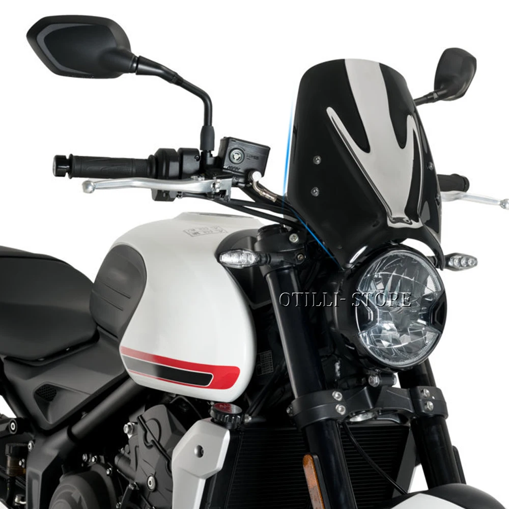 Fit For TRIDENT Trident 660 2024 2023 NEW Motorcycle Windscreen For Trident660 Accessories Windshield Baffle Air Wind Deflectors