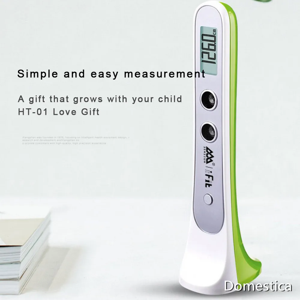 Digital Ultrasonic Height Measuring Ruler Precision Measuring Device Adult Kids Height Stadiometer Rule Sensor Monitor Machine