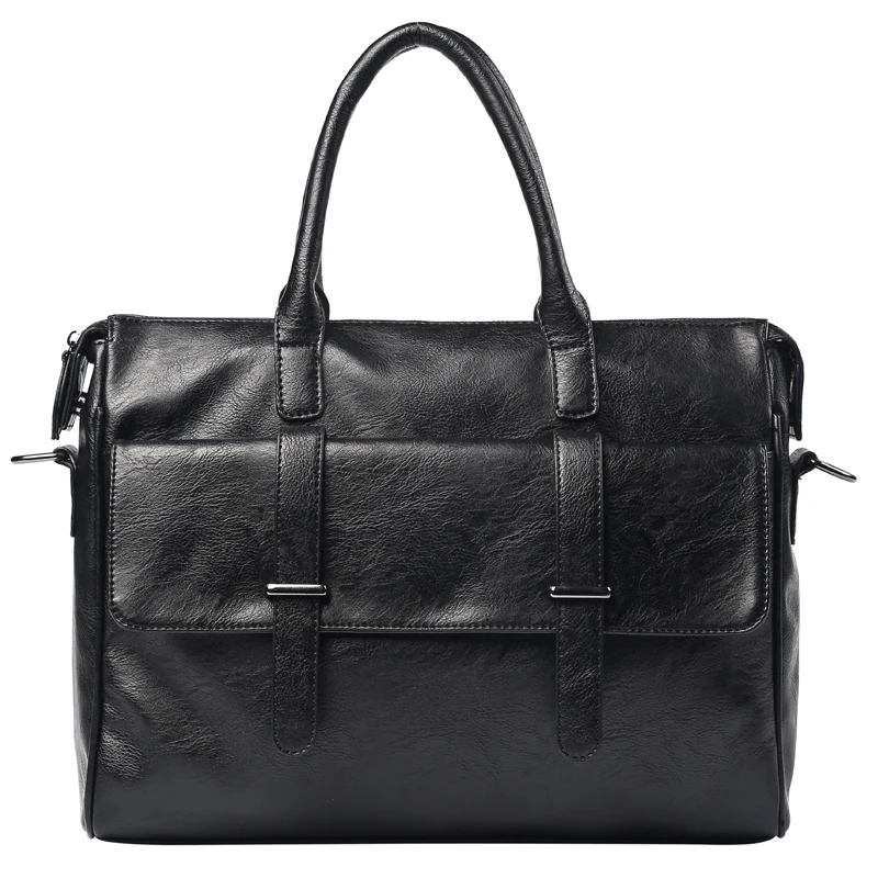 Imagem -05 - Bolsa de Ombro Britânica Masculina de Couro Male Business Laptop Bags Bolsa de Negócios Marca Coreana Designer de Moda