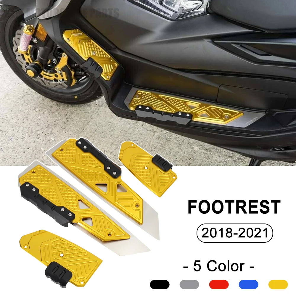 

Foot Pegs Pedal For HONDA Forza 350 Forza350 NSS350 2018-2024 2023 2022 2021 Front and Rear Footrest Footboard Step Motorcycle
