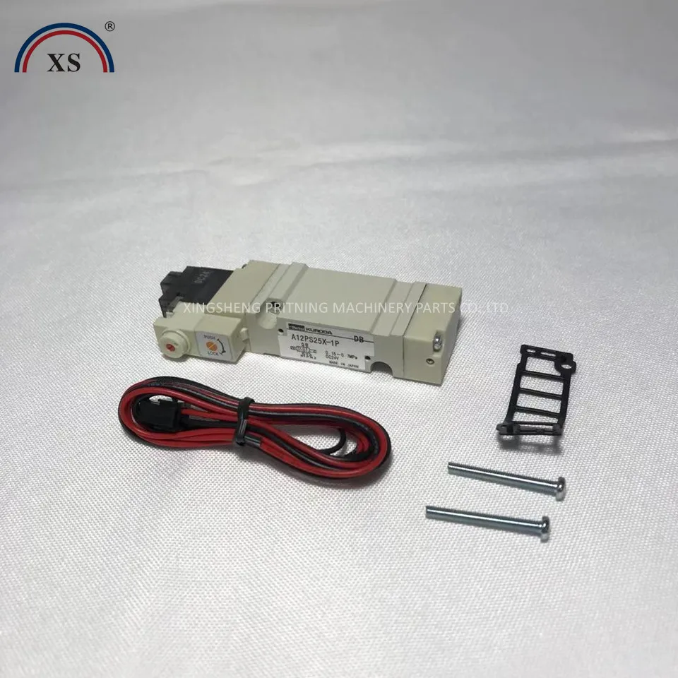 

AIR VALVE SOLENOID VALVE A12GD25-1P QUALITY PRINTING MACHINE PARTS XL105 CX102 CD102 SM102 CD74