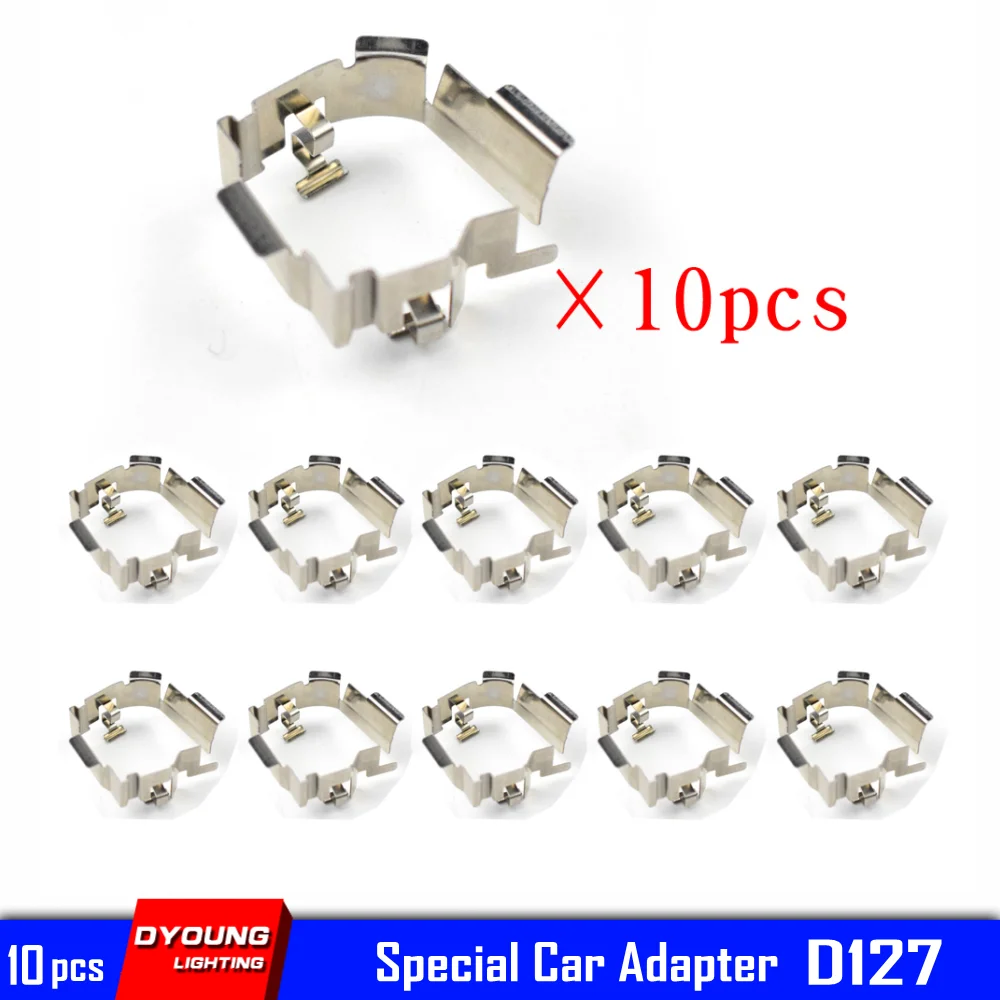 10Pcs H1 Headlight Adapter For Ford Focus 19 Car LED Bulb Base Socket Holder For Car Halogen Headlamps D127 Dyoung