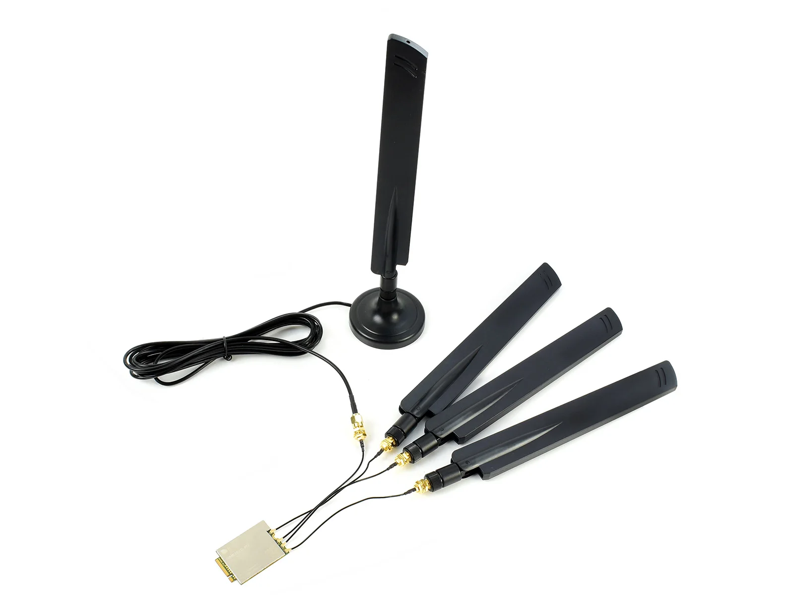 Waveshare SIM8202G-M2 5G HAT for Raspberry Pi, 5G/4G/3G Support, Snapdragon X55, Multi Mode Multi Band