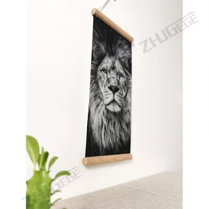 Custom Print Baby Girl Photo Anime Decor, Game Pictures, Black and White Posters, Wall Art Canvas with Frame, Hanging Scrolls Paintings 6 Main Sales Gamer Decorative Frame - №5