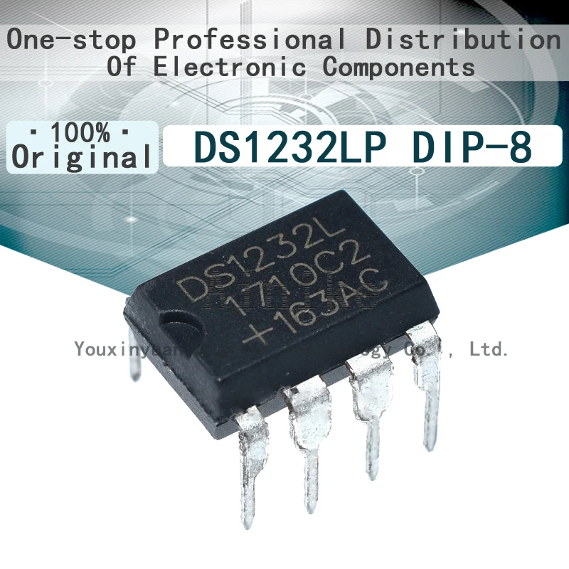 

10/Pcs New Original DS1232 DS1232LP DS1232L DIP-8 Low power micro MCU monitoring chip IC