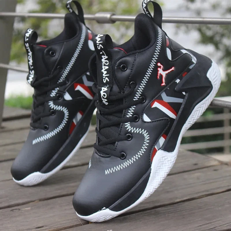 2022 Basketball Shoes for Men Cushioning Basketball Sneakers Men\'s High-top Outdoor Sport Sneakers Breathable Athletic Shoes