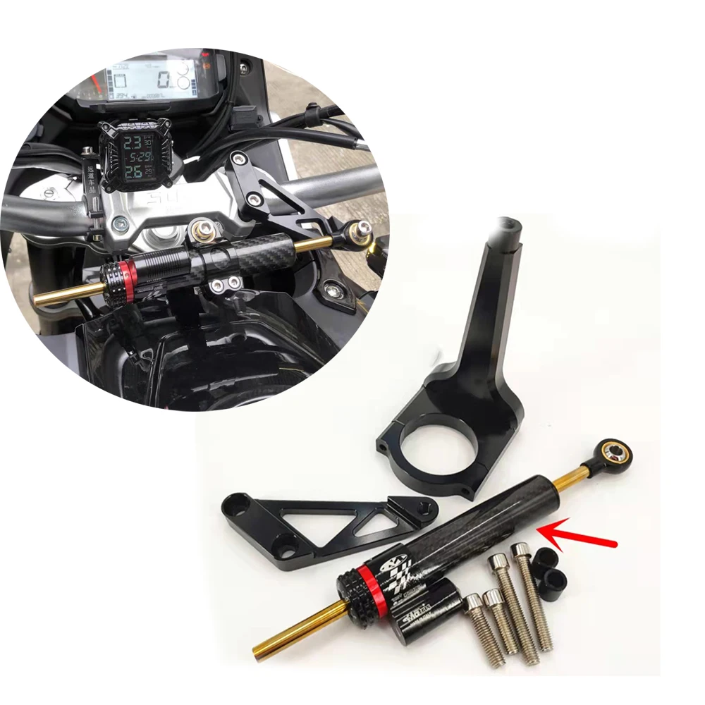 

Adjustable Steering Damper Stabilizer Motorcycle Refit Accessories For Macbor Montana XR5 XR 5