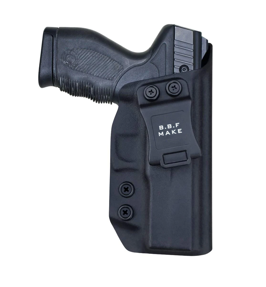 

B.B.F Make IWB Kydex Gun Holster Custom Fit: Taurus 24/7-9mm / .40 Pistol - Inside Waistband Concealed Carry Pistol Case