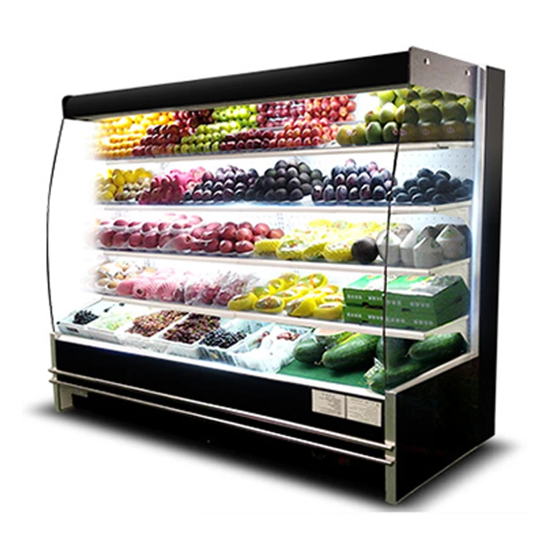 commercial 2000L Large fresh-keeping cabinet fruit refrigerator vertical air-cooled freezer spicy order cabinet display cabinet