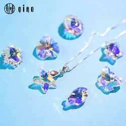 14mm 28pcs/pack Crystal AB Pendant Glass beads Crystal Gems Charms For Jewelry Making Necklaces Earrings DIY Best Quality