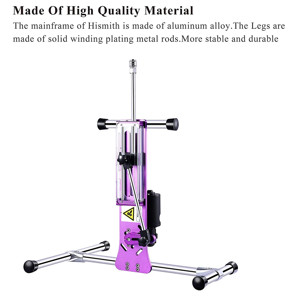 آلة الجنس Hismith App التحكم قسط آلة الجنس الملونة للنساء KlicLok Gear Power11kg الإطار الصلب آلة الجنس الأوتوماتيكية #5