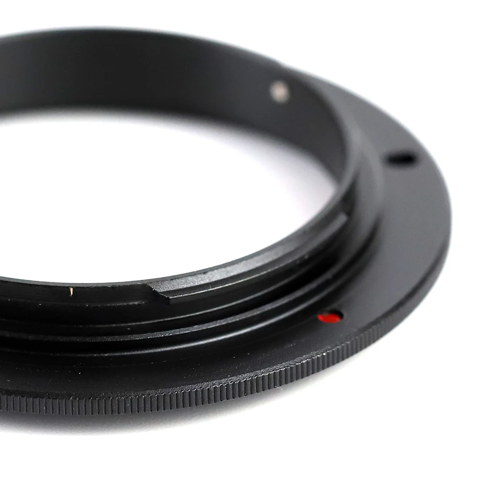 LingoFoto Макросъемка обратное Крепление-адаптер для объектива 49/52/55/58/62/67/72/77mm-EOS м для цифровой однообъективной зеркальной камеры Canon EOS EF-M крепление Камера M6 M50 M200 и т. д.