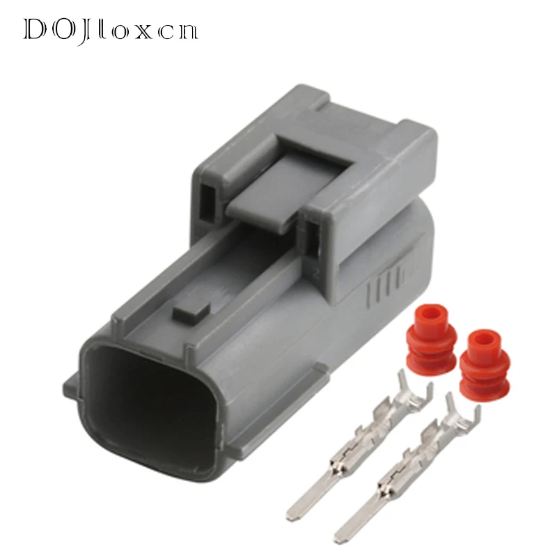 1/5/10/20/50 Sets 6189-0772 Sumitomo 2 Pin Automobile Engine E-RS Water Temperature Sensor ECT Connector For Nissan Hyundai