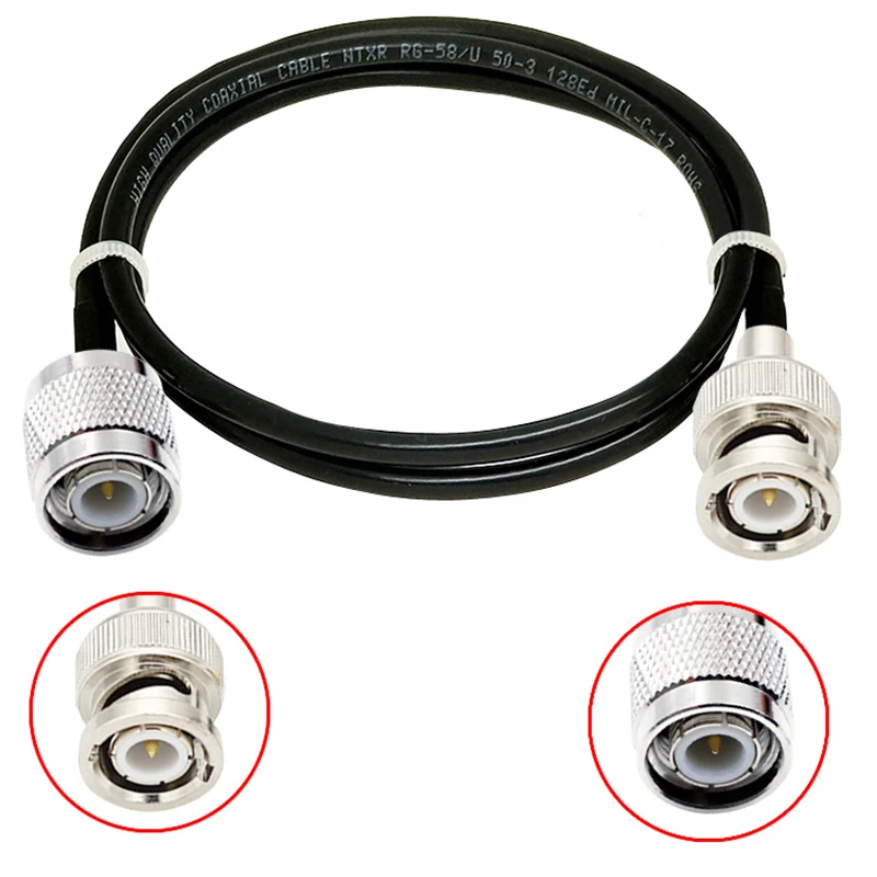 BNC Connector Cable to TNC male to BNC-J TNC-J RG58 50-3 Antenna AP Coax Adapter Extension cable 1M 3M 5M 10M RF Jumper