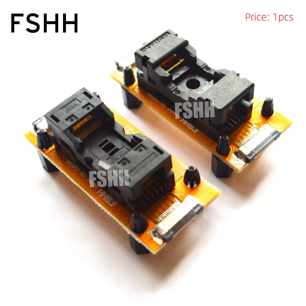 اختبار برنامج لحام SMD ، مقبس اختبار TSOP32 إلى TSOP32 ، 0.5 مم ، 14 مم ، TSOP32