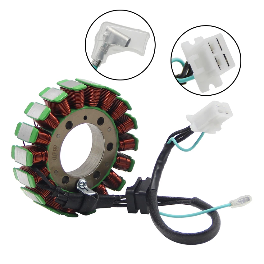 Motorcycle Generator Stator Coil Comp For Kawasaki ZX400 GPZ400R FX400R ZX500 GPX500R GPX600R GPZ600R ZL400 ZL600 21003-1124