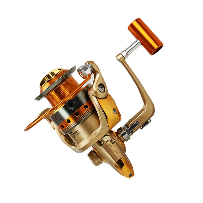 Metal Spinning Fishing Reel 12BB Fishing Tackle Spinning Reel Feeder Carp Fishing Wheel HF1000-7000 Fishing Reel