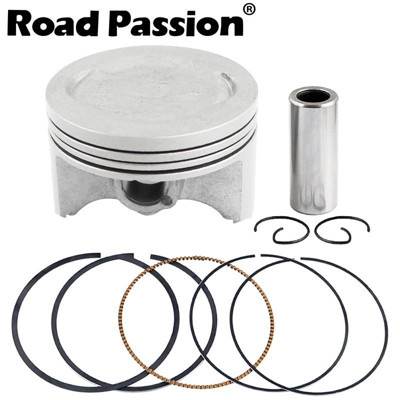 Road Passion Motorcycle STD ~ +150 74mm ~75.5mm Piston Rings Kit For YAMAHA XG250 XG 250 Tricker 250 2004 -2007 5XT-11631-00