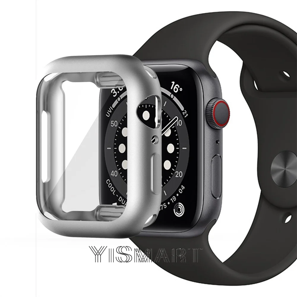 Apple Đồng Hồ 40Mm 44Mm Với Tấm Bảo Vệ Màn Hình Đầy Đủ Độ Phủ Mờ Mềm Mại Cho IWatch Series SE 6/5/4 Yismart