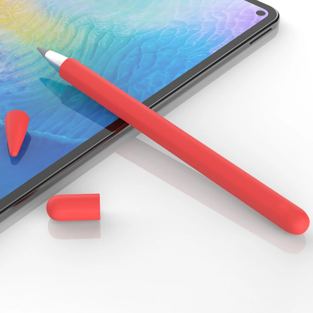 Huawei社m鉛筆ケースアンチロストシリコーン互換huawei社matepadプロタブレットタッチペンスタイラス保護スリーブは、