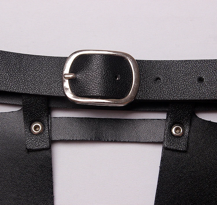 المرأة المدرج موضة بولي leather الجلود سترة سوداء فستان Cummerbunds الكورسيهات حزام أحزمة الديكور حزام عريض TB1383