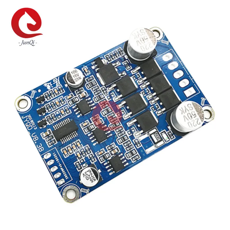 12-36VDC Original JUYI Tech JYQD-V8.3B BLDC Motor Driver Board For Sensorless Brushless DC Motor