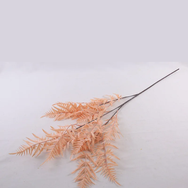 Simulation Plastic Fern Leaves, Wedding Decoration, Home Party, Artificial Plant Grass