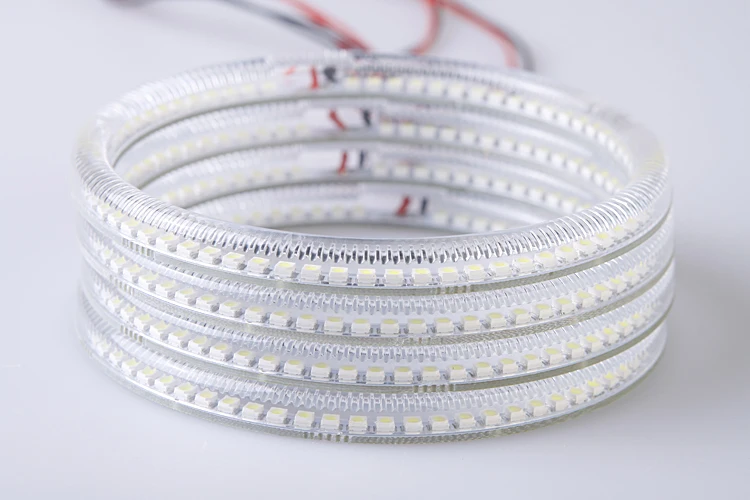 Excellent SMD 5050 LED white headlight  angel demon eyes kit for bmw E30 E32 E34 1984 1985 1986 1987 1988 1989 1990
