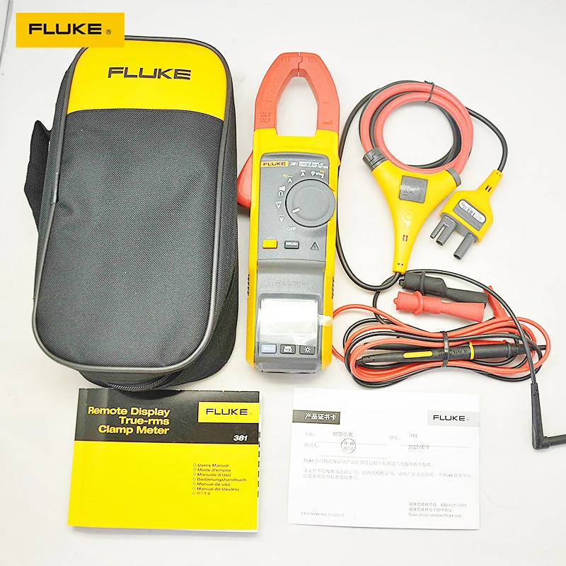 Fluke 381 Remote Display True-rms Clamp Meter iFlex