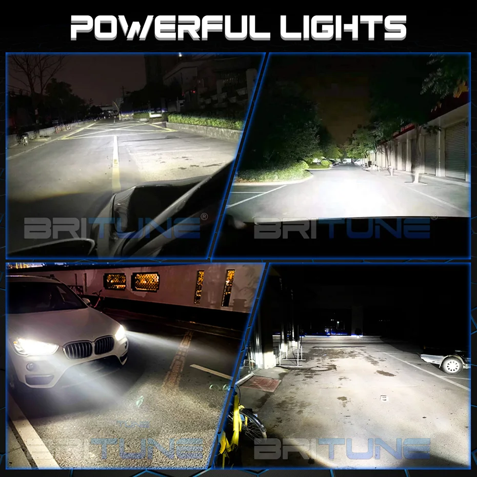 Britune Ignition Block Xenon Canbus Unit H7 D2H D2S H1 H11 HB3 HB4 HID Lights EMC Kit  For Projector Lens Car Lights Accessories