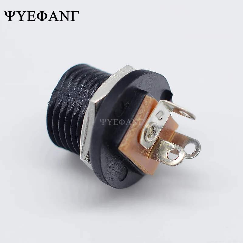 10pcs/lot DC socket DC021 5.8*2.0 Power socket DC-021 3-pin jack